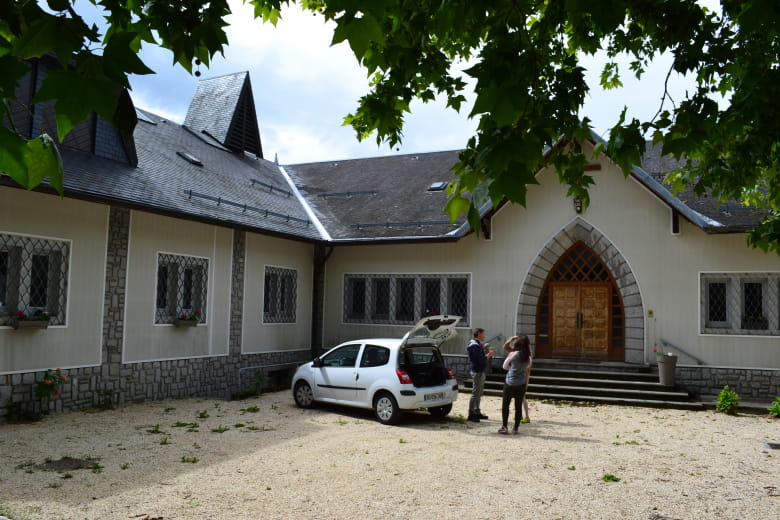 cour d'entrée