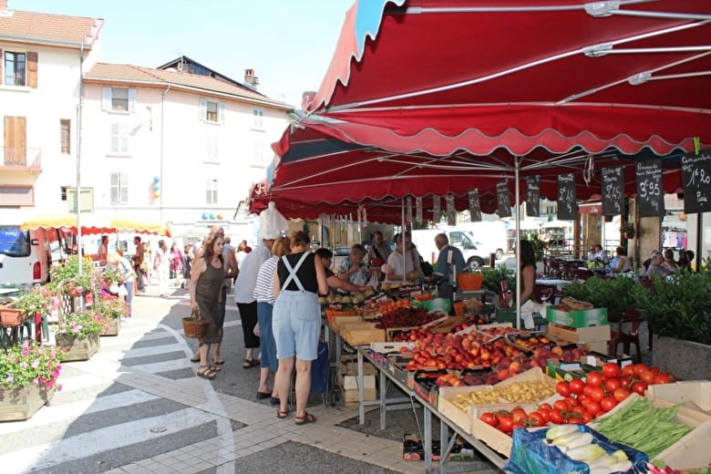 Grand marché hebdomadaire de La Rochette