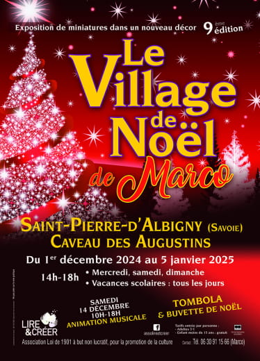 Le village de Noël de Marco