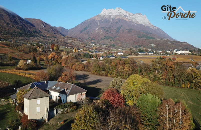 Vue panoramique automnale 