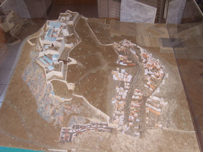 Copie du Plan-Relief de l'ancienne citadelle de Montmélian